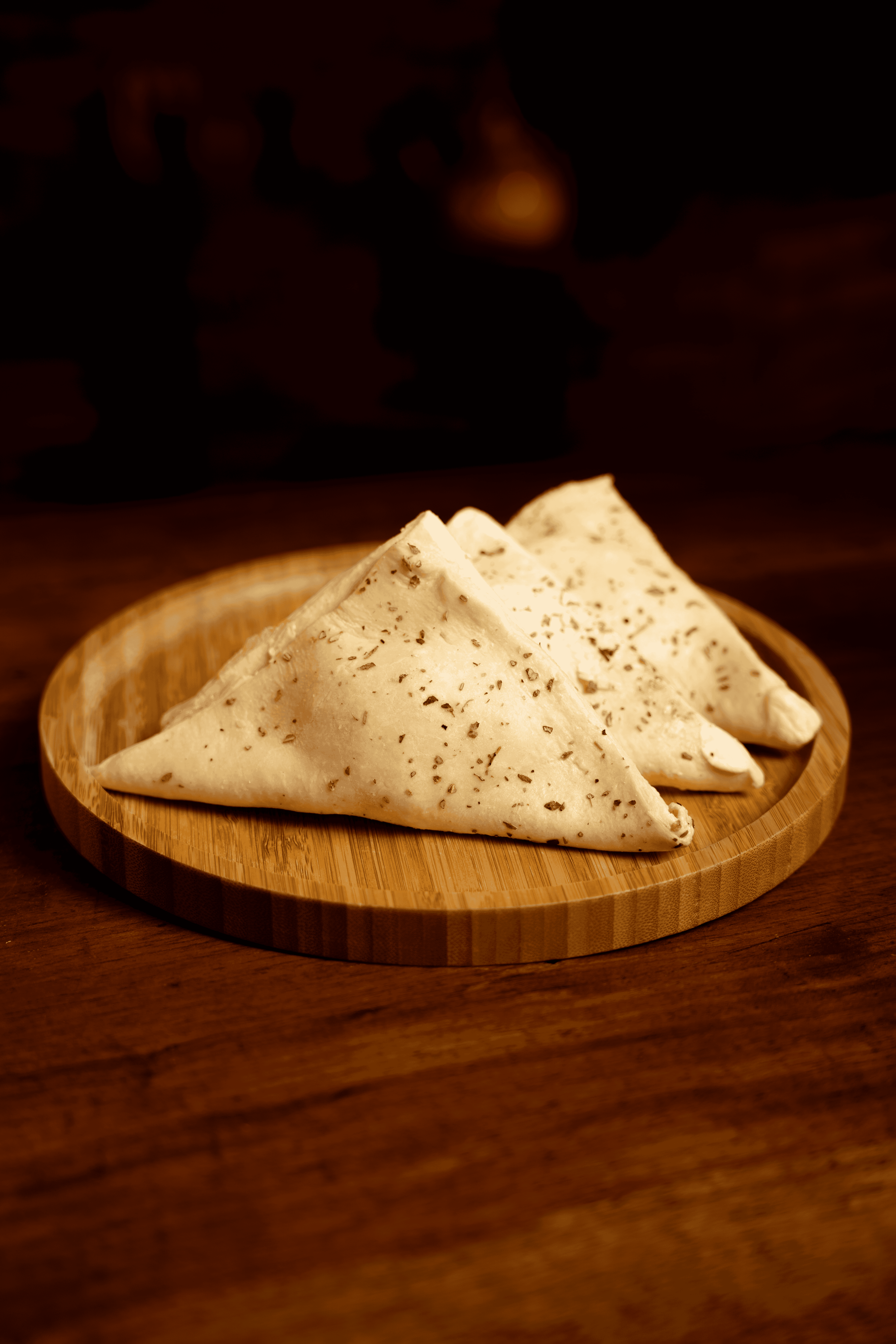 Folhado de Queijo e Presunto